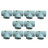 Maxbell 10x T shaped PPR Pipe Fittings for Water Supply T32 1inch