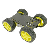 Maxbell MINI 4WD Intelligent Robot Car Chassis Toy Metal TT Motor Wheel Accessories