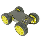 Maxbell MINI 4WD Intelligent Robot Car Chassis Toy Metal TT Motor Wheel Accessories