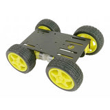 Maxbell MINI 4WD Intelligent Robot Car Chassis Toy Metal TT Motor Wheel Accessories