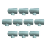 Maxbell 10 x Reducer Tee PPR Water Pipe Fittings Connectors for Water Supply T32x20