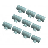 Maxbell 10 x Reducer Tee PPR Water Pipe Fittings Connectors for Water Supply T32x20