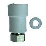 Maxbell PPR Connector Hot Melt Pipe Connector Fittings 1-2inch straight  A 25cm
