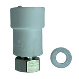 Maxbell PPR Connector Hot Melt Pipe Connector Fittings 1-2inch straight  A 25cm