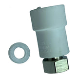 Maxbell PPR Connector Hot Melt Pipe Connector Fittings 1-2inch straight  A 25cm