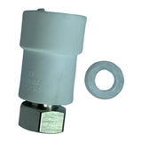 Maxbell PPR Connector Hot Melt Pipe Connector Fittings 1-2inch straight  A 25cm