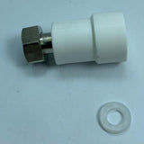 Maxbell PPR Connector Hot Melt Pipe Connector Fittings 1-2inch straight  A 25cm
