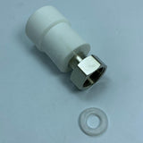 Maxbell PPR Connector Hot Melt Pipe Connector Fittings 1-2inch straight  A 25cm