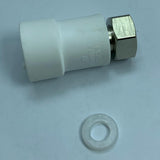 Maxbell PPR Connector Hot Melt Pipe Connector Fittings 1-2inch straight  A 25cm