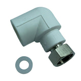 Maxbell PPR Connector Hot Melt Pipe Connector Fittings 1-2inch angle  B 25cm