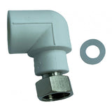 Maxbell PPR Connector Hot Melt Pipe Connector Fittings 1-2inch angle  B 25cm