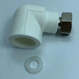 Maxbell PPR Connector Hot Melt Pipe Connector Fittings 1-2inch angle  B 25cm