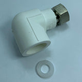 Maxbell PPR Connector Hot Melt Pipe Connector Fittings 1-2inch angle  B 25cm