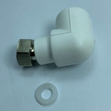 Maxbell PPR Connector Hot Melt Pipe Connector Fittings 1-2inch angle  B 25cm
