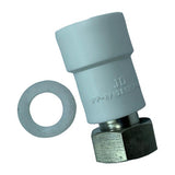Maxbell PPR Connector Hot Melt Pipe Connector Fittings 3-4inch straight  C 25cm
