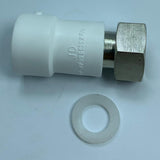 Maxbell PPR Connector Hot Melt Pipe Connector Fittings 3-4inch straight  C 25cm