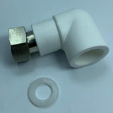 Maxbell PPR Connector Hot Melt Pipe Connector Fittings 3-4inch angle  D 25cm
