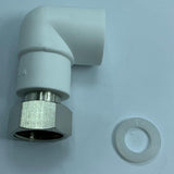Maxbell PPR Connector Hot Melt Pipe Connector Fittings 3-4inch angle  D 25cm