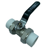 Maxbell Copper Valve Double Head Live Joint PPR Iron Ball Valve Connector B