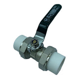 Maxbell Copper Valve Double Head Live Joint PPR Iron Ball Valve Connector B