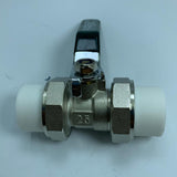 Maxbell Copper Valve Double Head Live Joint PPR Iron Ball Valve Connector B