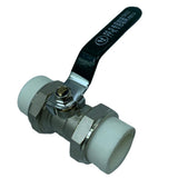 Maxbell Copper Valve Double Head Live Joint PPR Iron Ball Valve Connector C