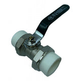 Maxbell Copper Valve Double Head Live Joint PPR Iron Ball Valve Connector C
