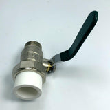 Maxbell Brass Ball Valve PPR Pipe Hot Melt Hose Fitting  Switch 25.5mm Male Thread