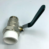 Maxbell Brass Ball Valve PPR Pipe Hot Melt Hose Fitting  Switch 32mm Male Thread