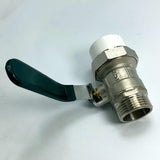 Maxbell Brass Ball Valve PPR Pipe Hot Melt Hose Fitting  Switch 32mm Male Thread