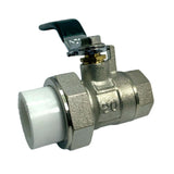 Maxbell Brass Ball Valve PPR Pipe Hot Melt Hose Fitting  Switch 20mm Female Thread