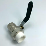 Maxbell Brass Ball Valve PPR Pipe Hot Melt Hose Fitting  Switch 20mm Female Thread