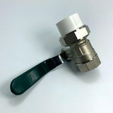 Maxbell Brass Ball Valve PPR Pipe Hot Melt Hose Fitting  Switch 25.5mm Female Thread