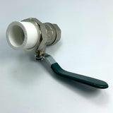 Maxbell Brass Ball Valve PPR Pipe Hot Melt Hose Fitting  Switch 25.5mm Female Thread