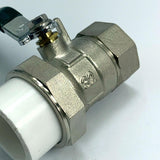 Maxbell Brass Ball Valve PPR Pipe Hot Melt Hose Fitting  Switch 32mm Female Thread