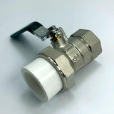 Maxbell Brass Ball Valve PPR Pipe Hot Melt Hose Fitting  Switch 32mm Female Thread
