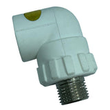 Maxbell PPR Male Thread Elbow Copper Connector Hot Melt Pipe Connector Fittings B