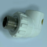 Maxbell PPR Male Thread Elbow Copper Connector Hot Melt Pipe Connector Fittings B
