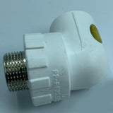 Maxbell PPR Male Thread Elbow Copper Connector Hot Melt Pipe Connector Fittings C