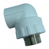 Maxbell PPR Male Thread Elbow Copper Connector Hot Melt Pipe Connector Fittings D