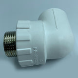 Maxbell PPR Male Thread Elbow Copper Connector Hot Melt Pipe Connector Fittings D