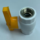 Maxbell PPR Steel Core Ball Valve Water Tube Connector Ball Valve Accessories D