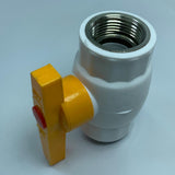Maxbell PPR Steel Core Ball Valve Water Tube Connector Ball Valve Accessories E