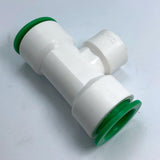 Maxbell PPR Thread Tube Fittings Quick Connector Tee Adapter Water Pipe Parts 25mm