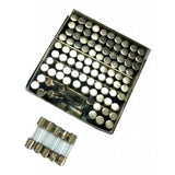 Maxbell 100x 5x20mm Fast-blow Glass Fuses Quick Blow Tube Fuses Assorted Kit
