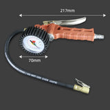 Maxbell Auto Car Truck Motorcycle Flexible Hose Tire Pressure Gauge Style 3