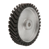 Maxbell Diagonal Rubber Wheel Belt Sander Polisher Sheel Abrasive Diax250x50x25mm