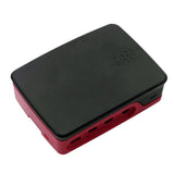 Maxbell Raspberry Pi 4 B Official ABS Protective Shell Durable Plastic Red Black