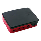 Maxbell Raspberry Pi 4 B Official ABS Protective Shell Durable Plastic Red Black