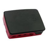 Maxbell Raspberry Pi 4 B Official ABS Protective Shell Durable Plastic Red Black